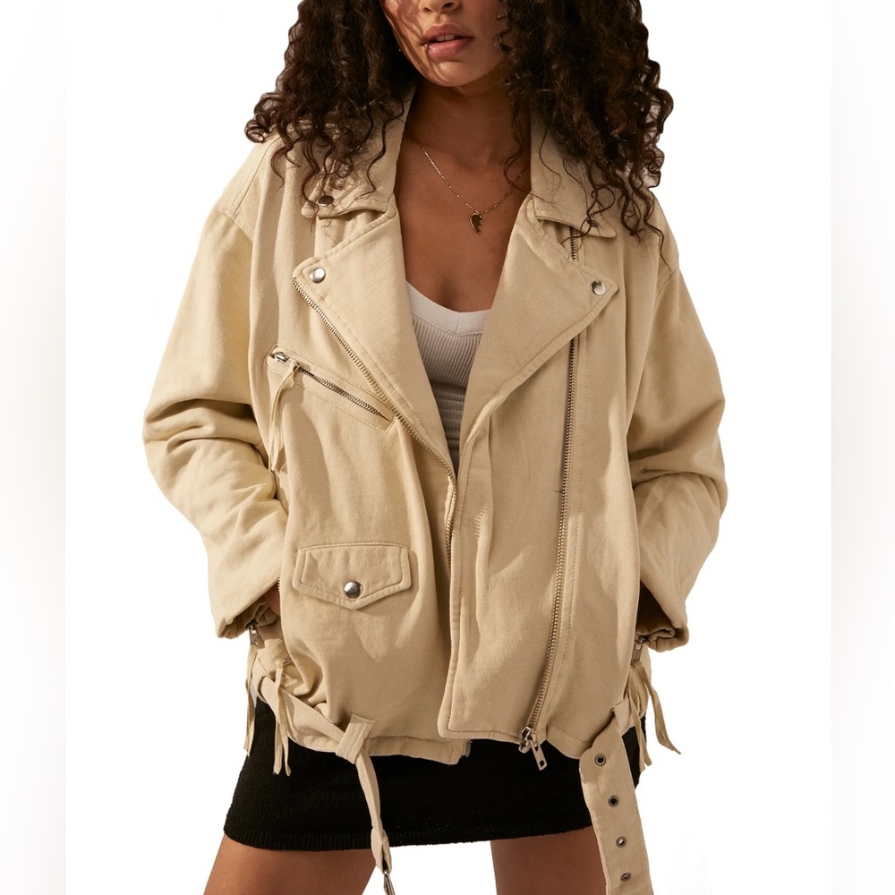 Free People Moto Jacket